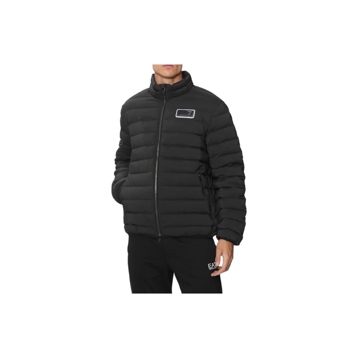 

EMPORIO ARMANI Куртка утепленная с нашивкой EA7, Black