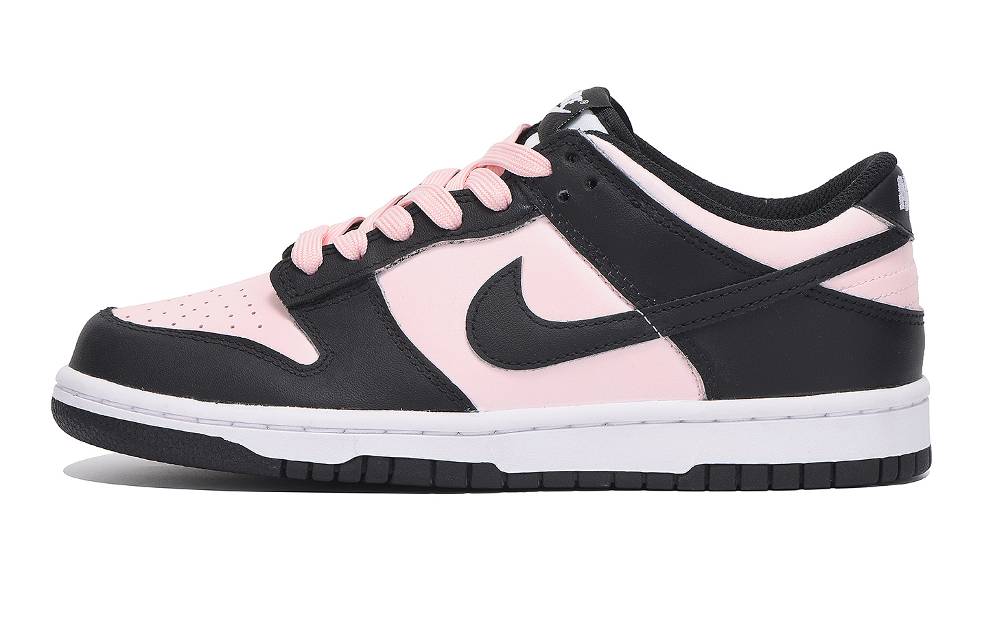 

Nike Непромокаемые нескользящие легкие кроссовки Low Top для подростков Kids' Skateboarding Shoes черные розовые