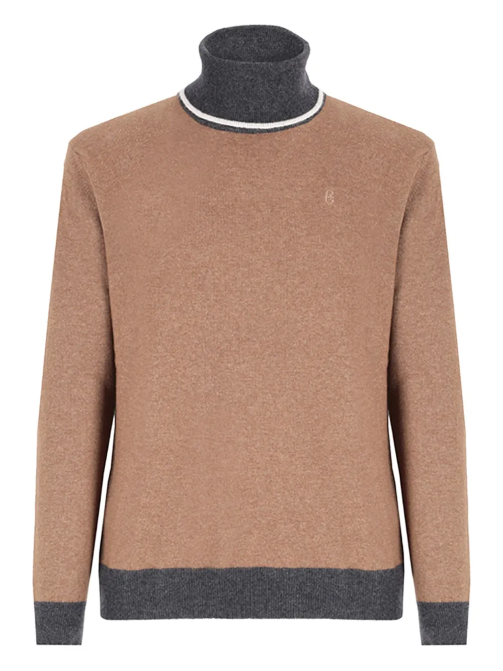 

Свитер с высоким воротником Conte Of Florence, коричневый