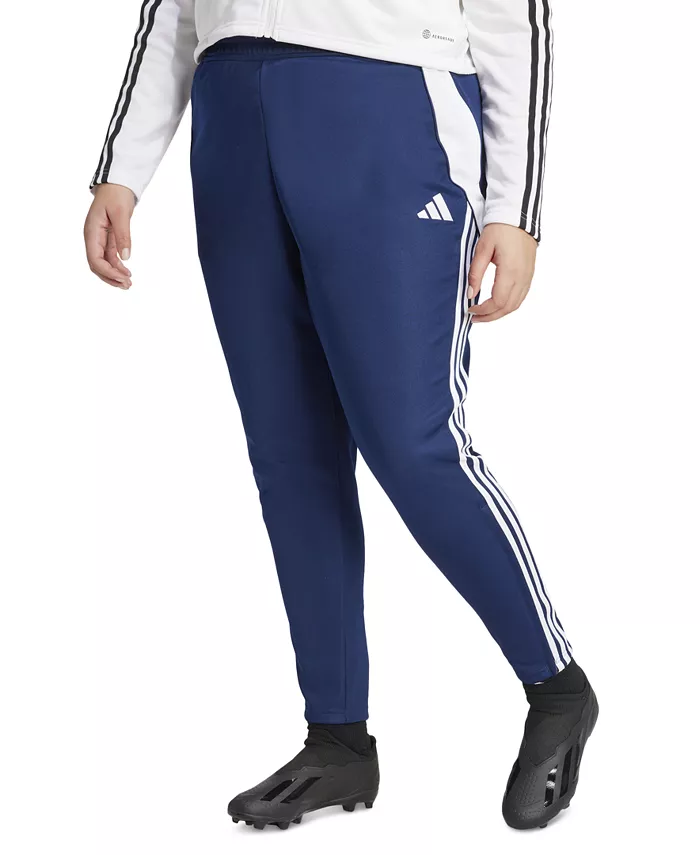 

Брюки для тренировок Plus Size Tiro 24 adidas, синий