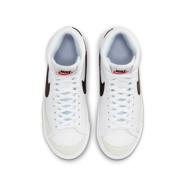 Кроссовки blazer mid '77 'white black' Nike, белый — фото 4