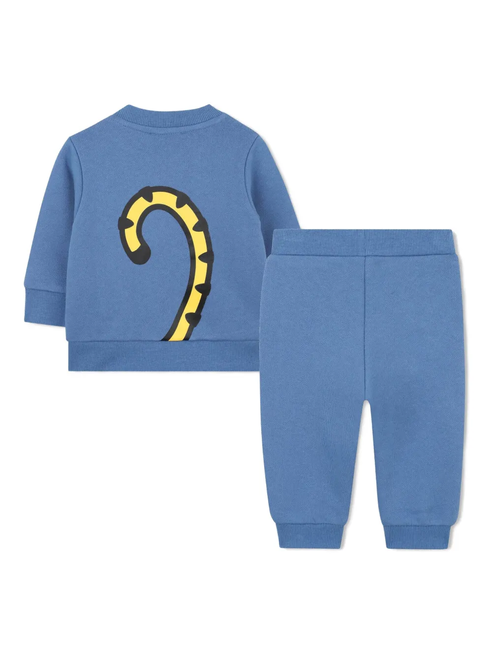 Спортивный костюм с логотипом Kenzo Kids, синий — фото 2
