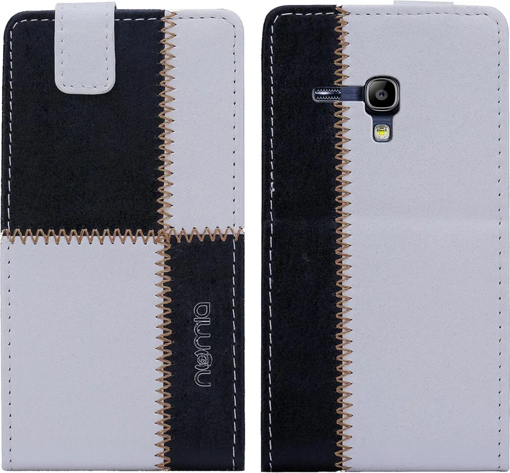 

Чехол для Samsung Galaxy S3 Mini (i8190) раскладной стиль numia бело-черный