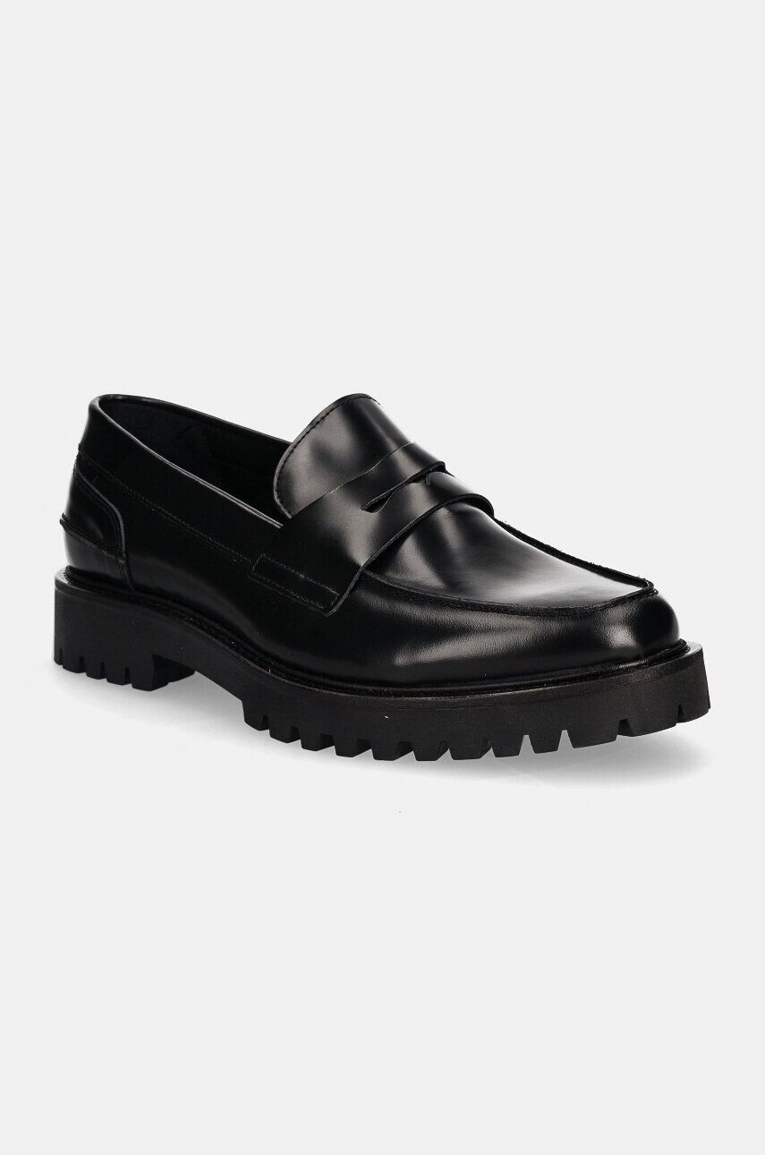 

GARMENT PROJECT Aaron Penny Loafer кожаные лоферы, черный