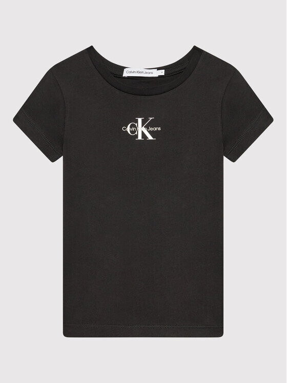 

Футболка узкого кроя Calvin Klein, черный