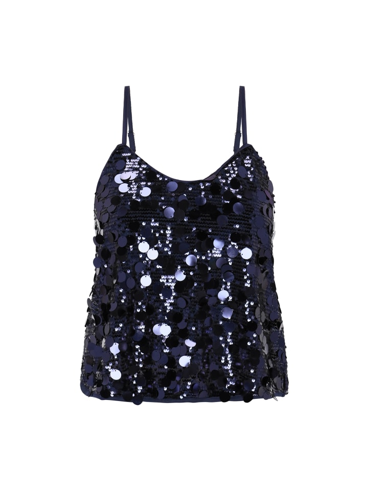 

MyMo at night Женская футболка темно-синего цвета