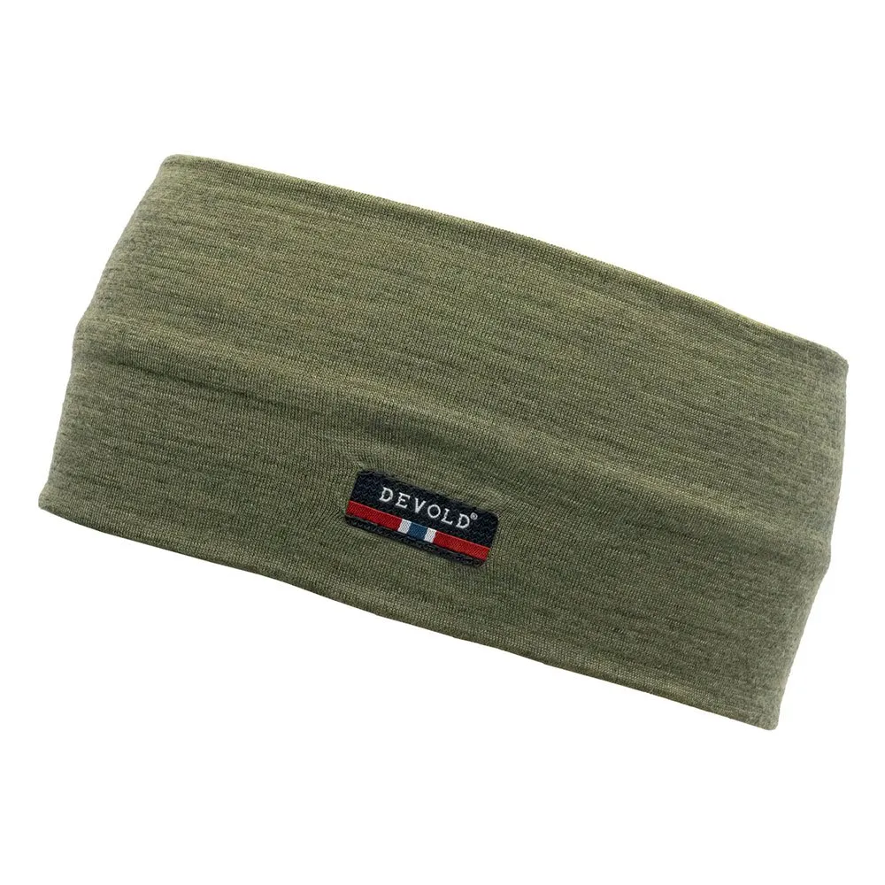 

Повязка на голову DEVOLD OF NORWAY Breeze Merino 150, зеленый