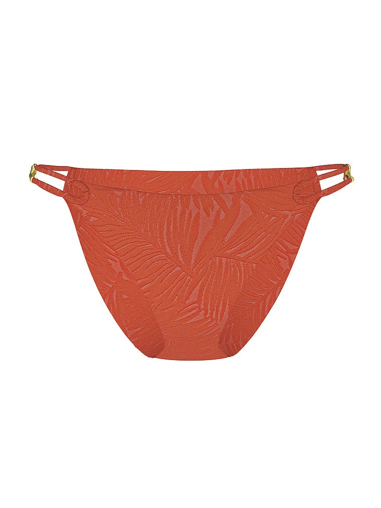 Бикини низ Victoria'S Secret Swim,  оранжево-коричневые листья — фото 3
