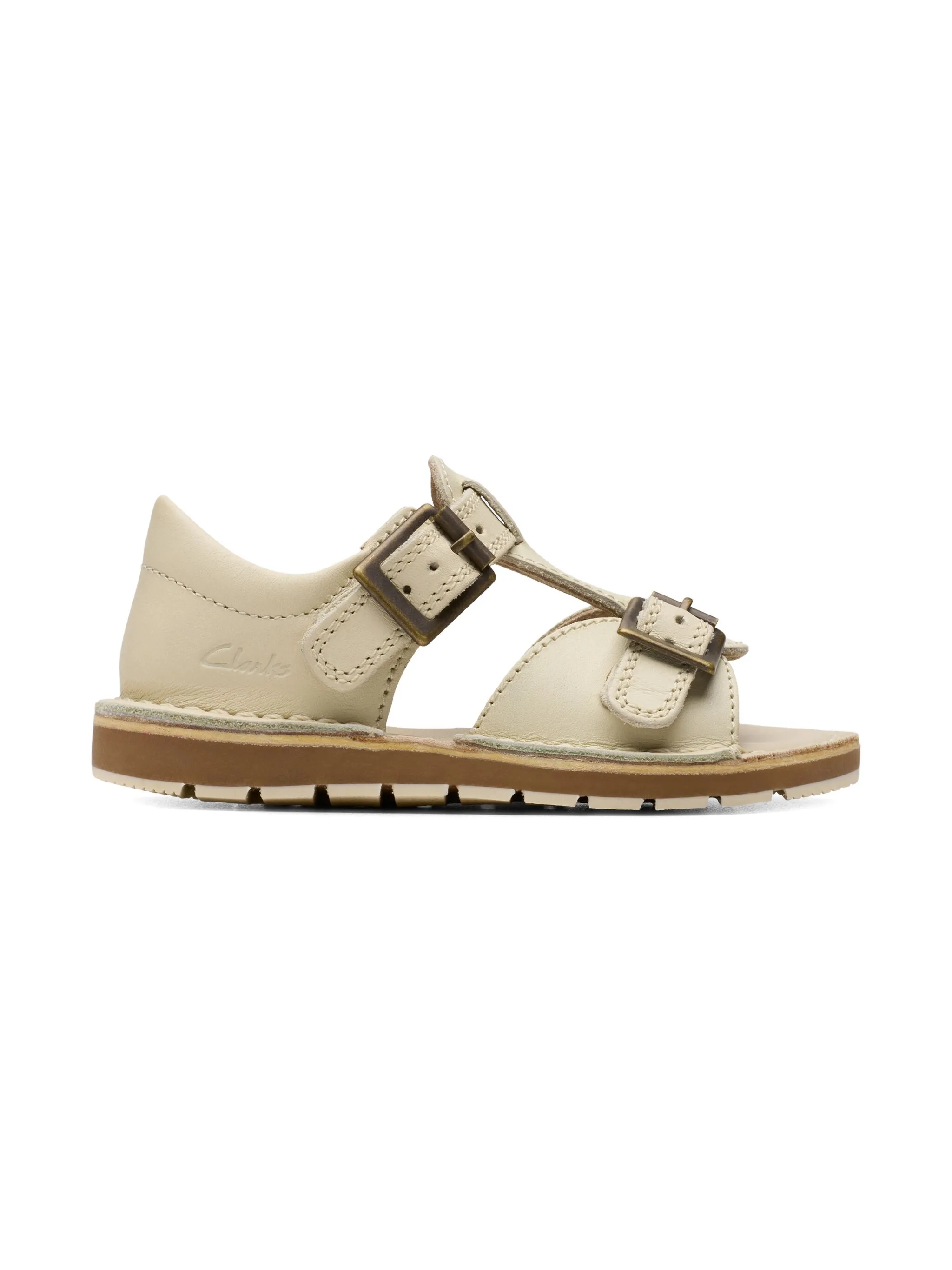 

Сандалии с пряжками Clarks Kids, нейтральный