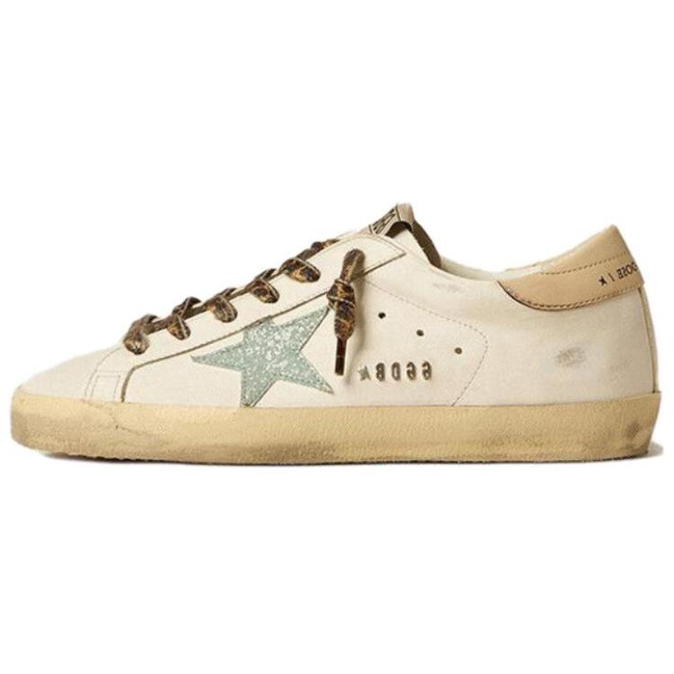 

Кроссовки Golden Goose Super-Star Leather Sneakers, бежевый