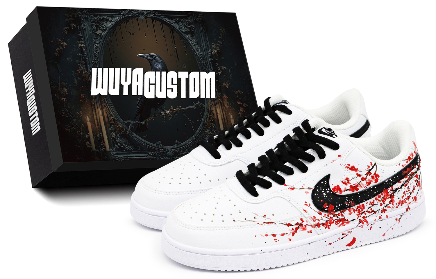 

Nike Court Vision 1 Orange Castle, Red Plum Under Snow, Special Box скейтборд обувь мужские white