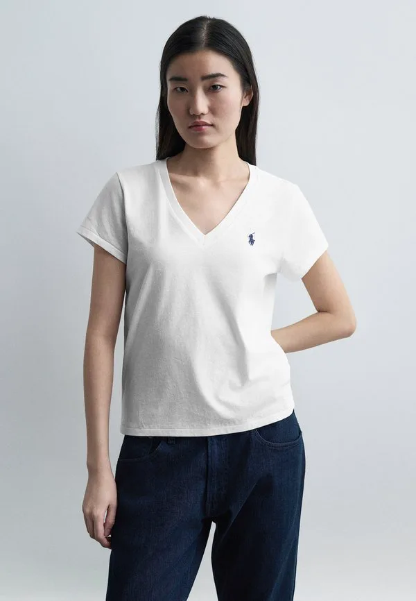 

Простая футболка Polo Ralph Lauren, White, Белый, Простая футболка Polo Ralph Lauren, White