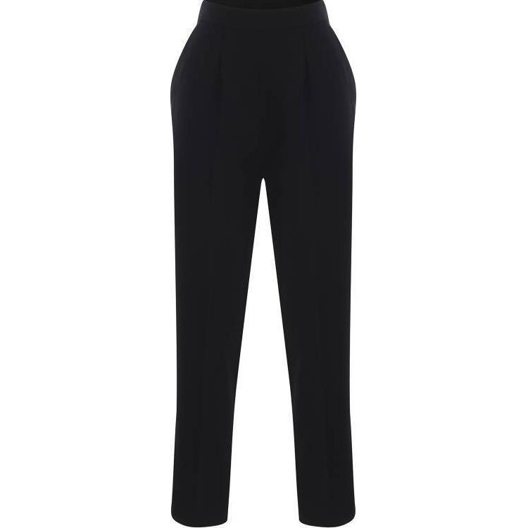 

Растягивающиеся брюки из крепа PINKO, черные