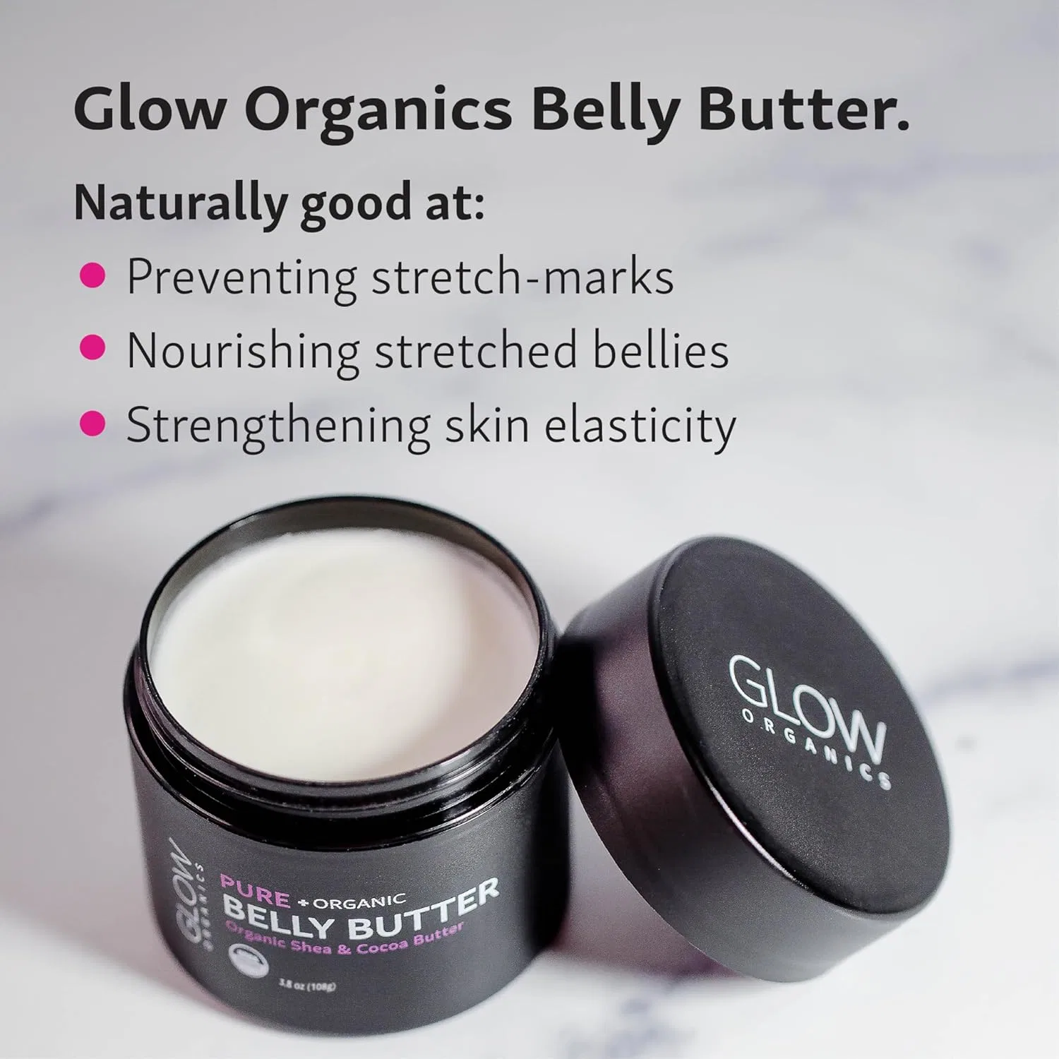 Органическое масло для живота Glow Organics, 100% органическое Glow Organics — фото 4