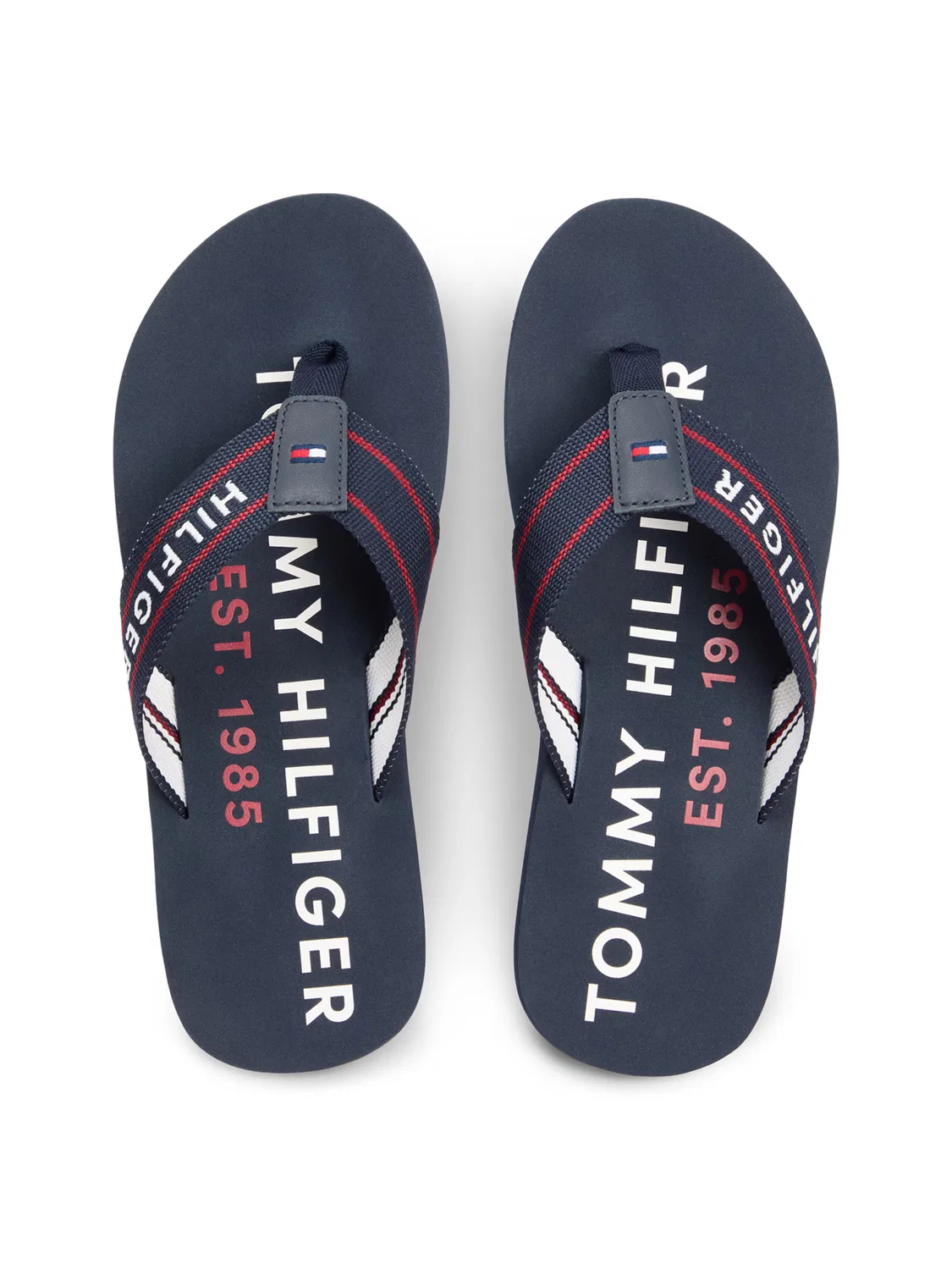 Сандалии с Т-образным ремешком Tommy Hilfiger, Navy — фото 3