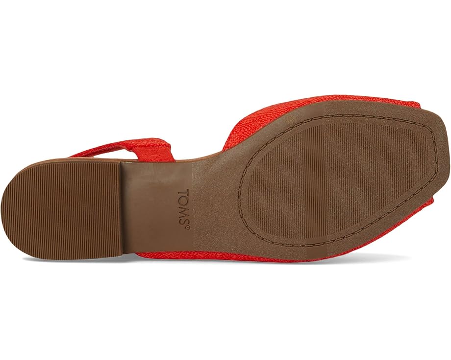 Балетки TOMS Briella Slingback, цвет Flame — фото 3