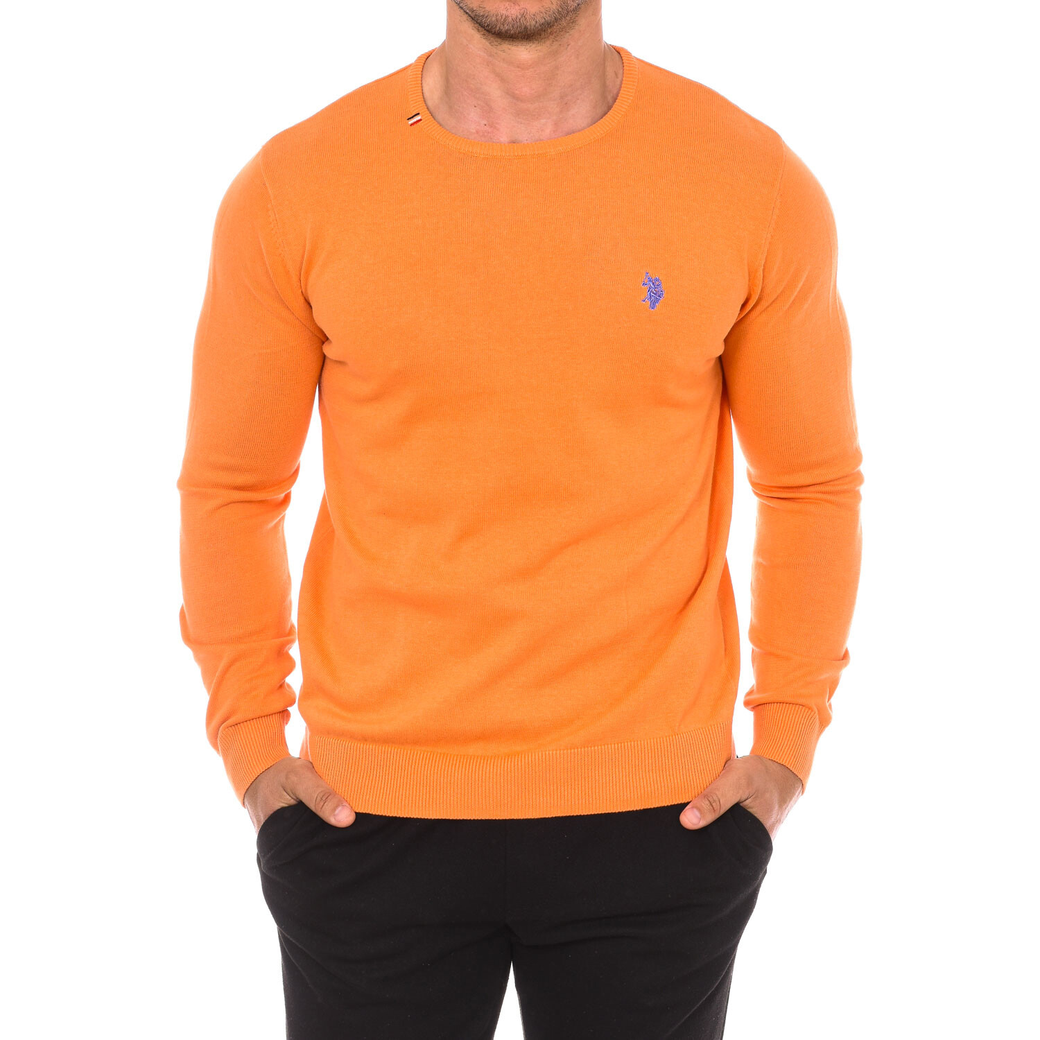 

Свитер с длинным рукавом 67923 U.S. Polo Assn, оранжевый