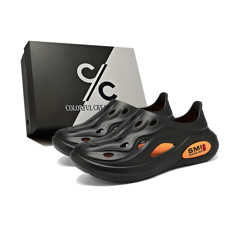 

Сабо мужские Colorful Creations, Black Orange