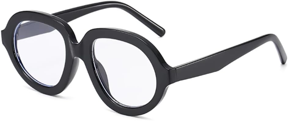 

Ретро-модные солнцезащитные очки большого размера для женщин и мужчин, классические винтажные, с защитой от УФ-излучения UV400, для активного отдыха на природе VFDHN, Black Clear