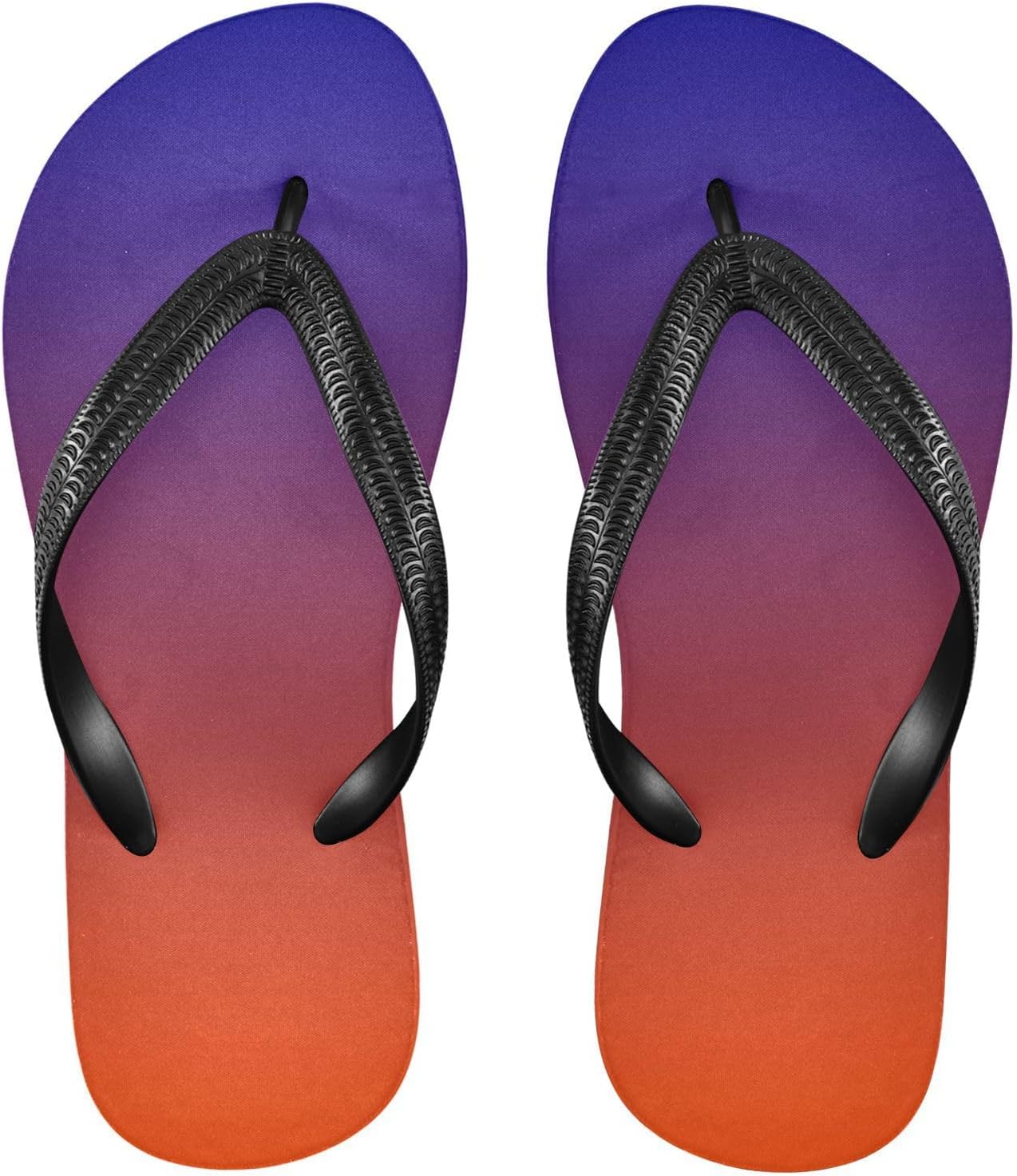 

Пляжные летние повседневные сандалии Rainbow для женщин и мужчин. Обувь для душа Kfbe, красный/синий/темно-синий