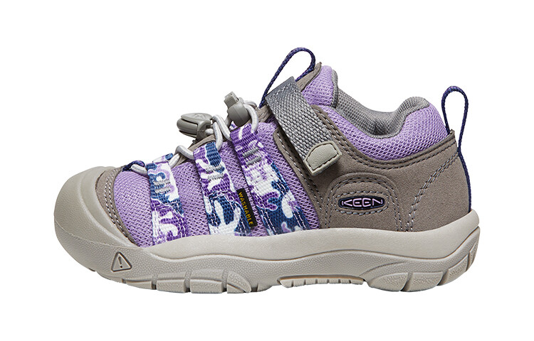 

Кроссовки KEEN Newport H2 Kids Outdoor Shoes PS Low-top Pinky Purple/smoky Rain, светло-фиолетовый