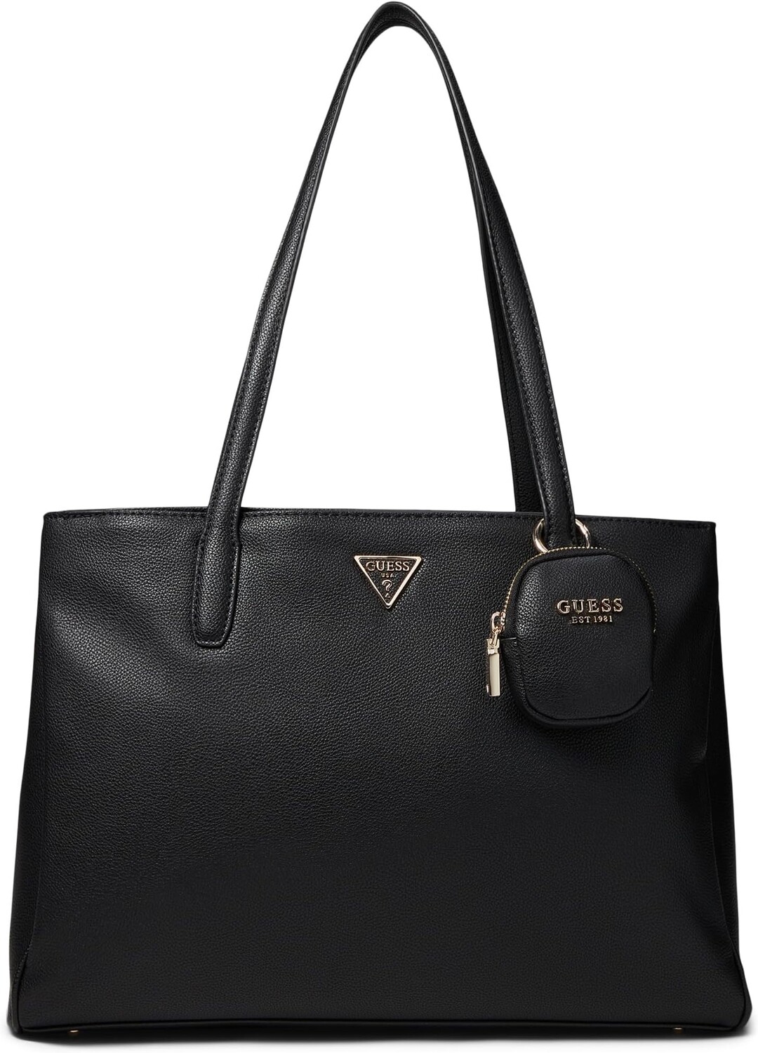 

Сумка-тоут GUESS Power Play Tech Tote, черный