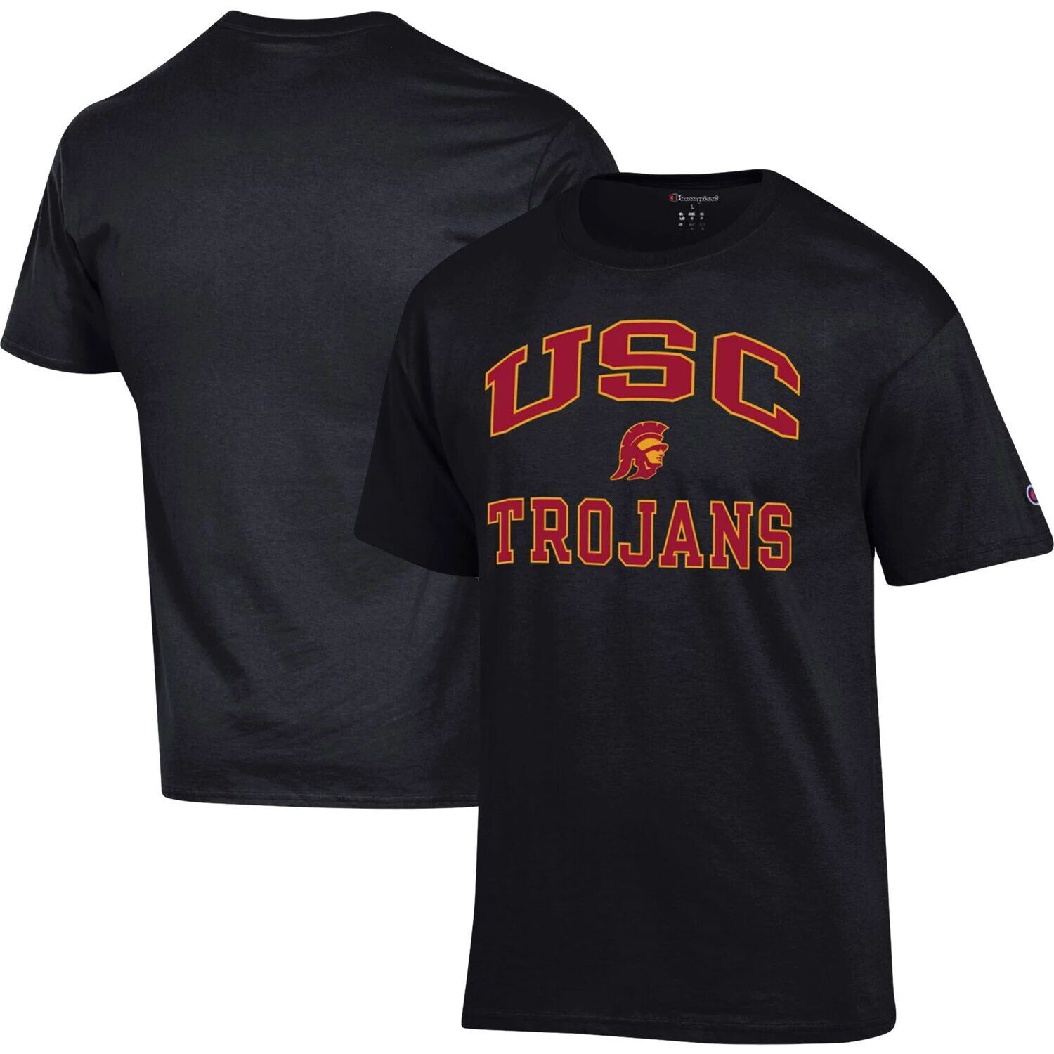

Мужская черная футболка USC Trojans High Motor Champion, Черный, Мужская черная футболка USC Trojans High Motor Champion