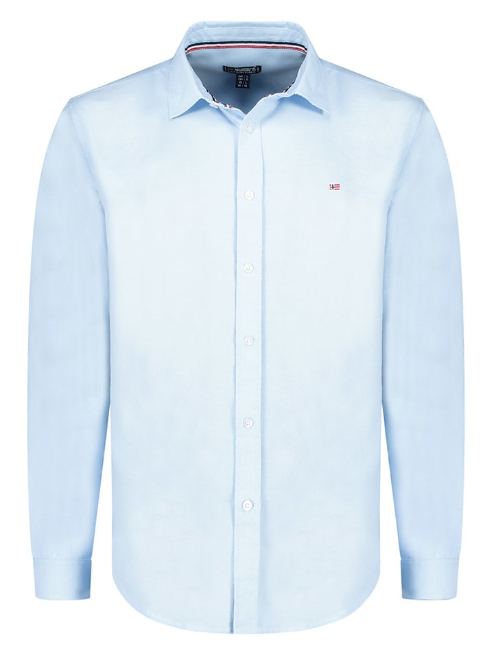 

Рубашка Geographical Norway, светло-синий