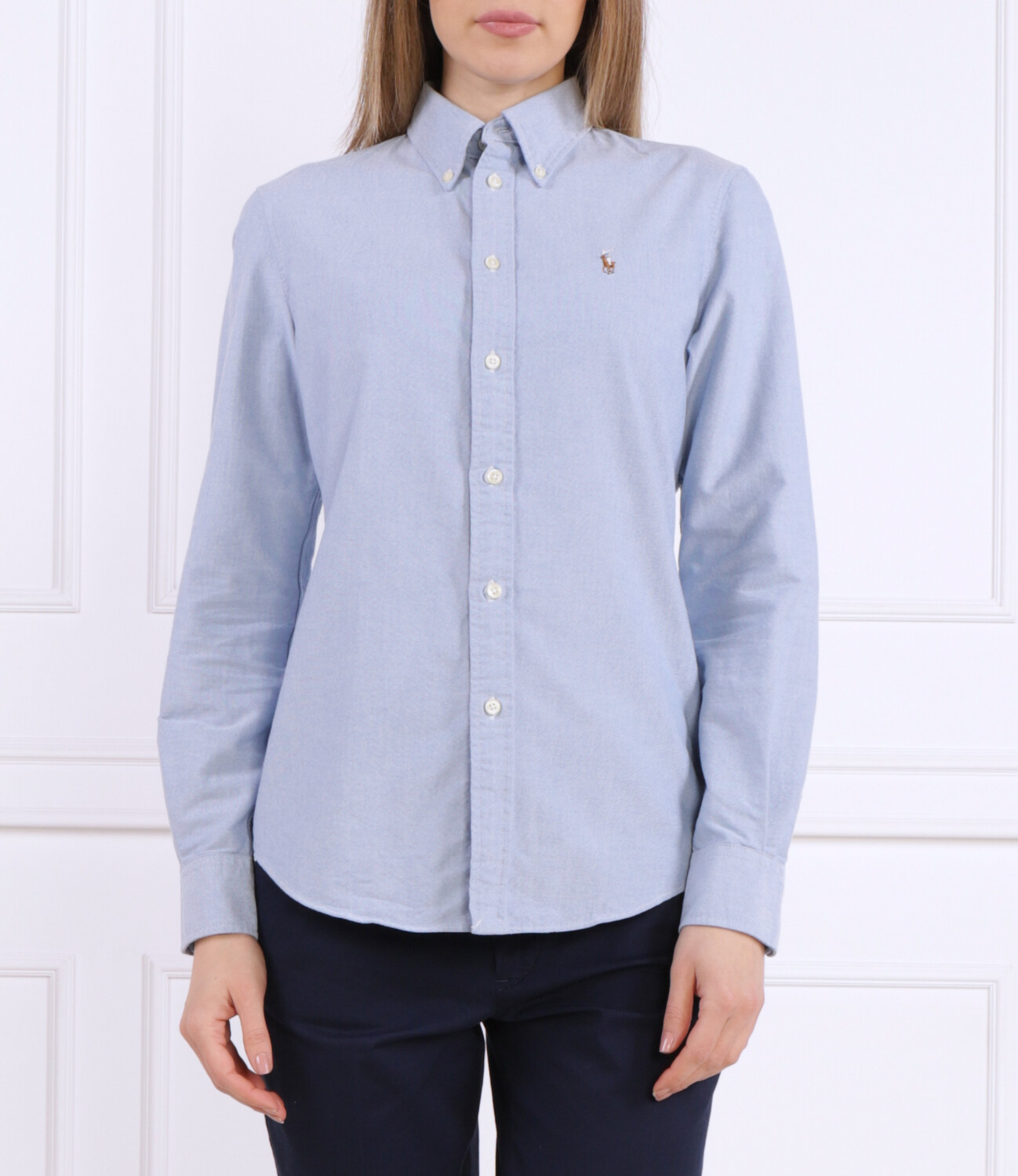 

Рубашка POLO RALPH LAUREN Harper Regular Fit, небесно-голубой