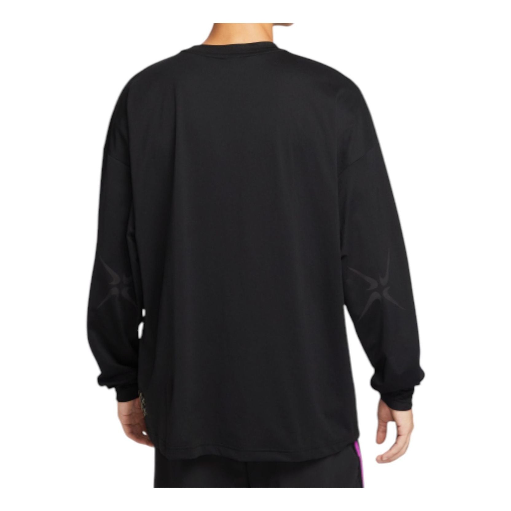 Футболка Nike Street Dri-Fit Long-Sleeve T-shirt 'Black' — фото 2
