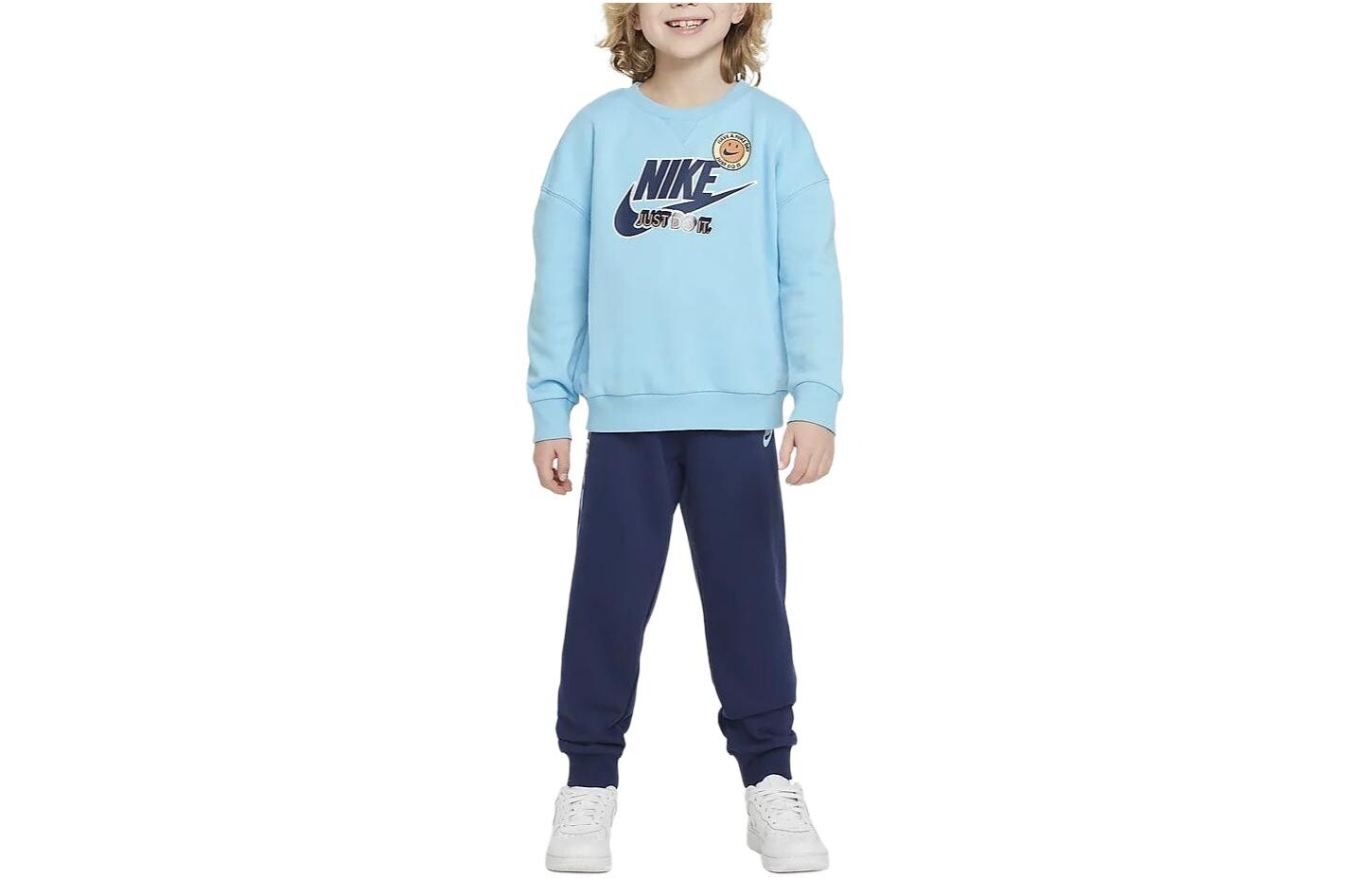 

Детская повседневная спортивная одежда Nike, цвет Blue + dark blue