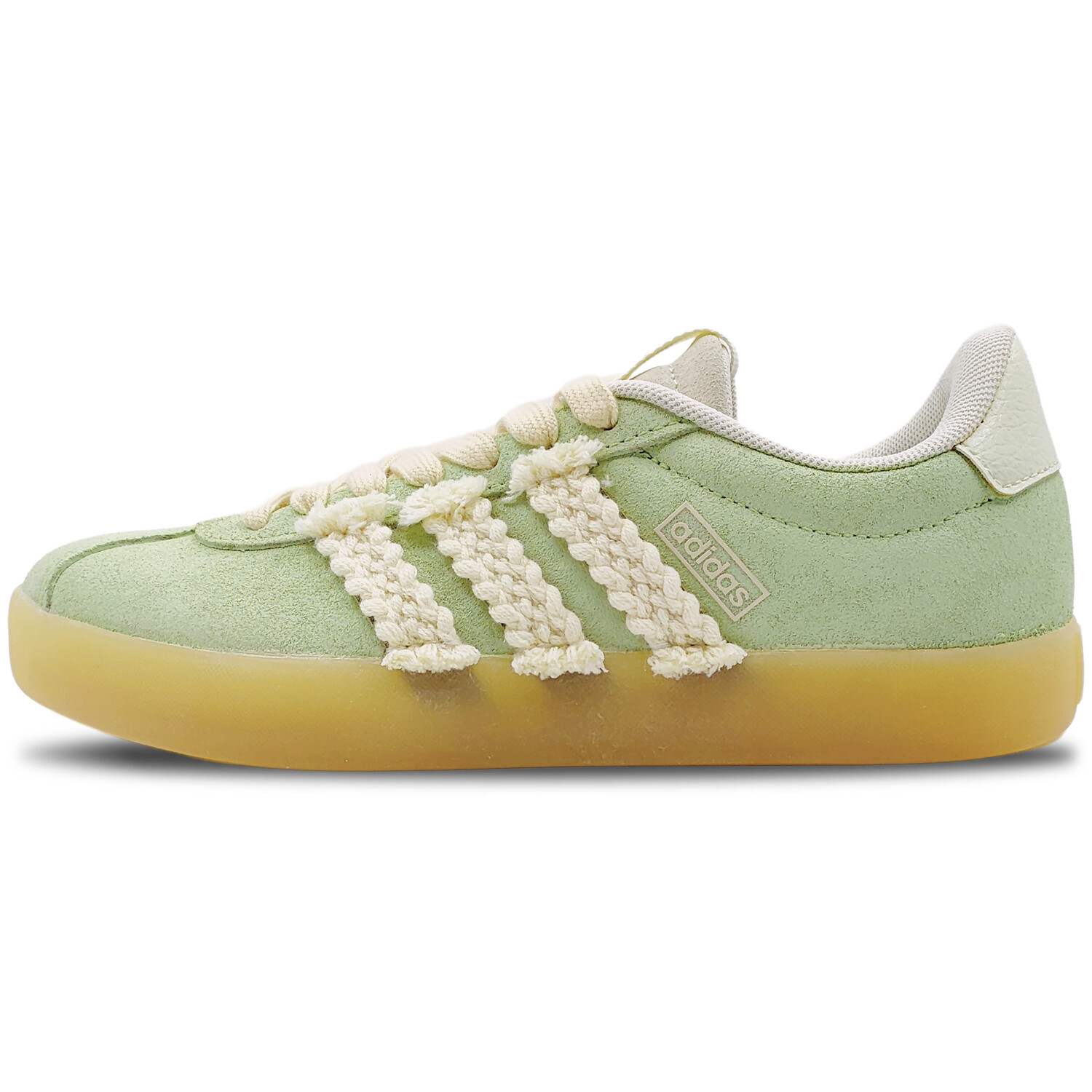 

Кроссовки adidas neo Vl Court 3.0 Skateboarding Shoes Women's Low-top Light Beige, зеленый