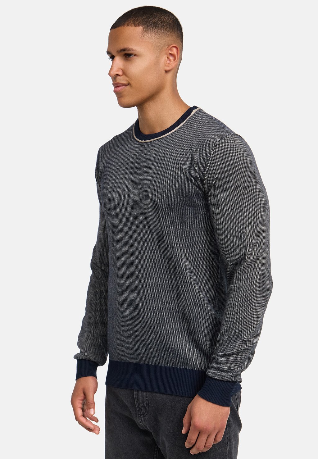 

Джемпер INDICODE JEANS, темно-синий
