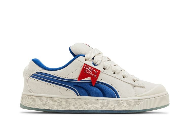 

Кроссовки Puma Ghostbusters x Suede XL Stay Puft Marshmallow, кремовый, Бежевый, Кроссовки Puma Ghostbusters x Suede XL Stay Puft Marshmallow, кремовый