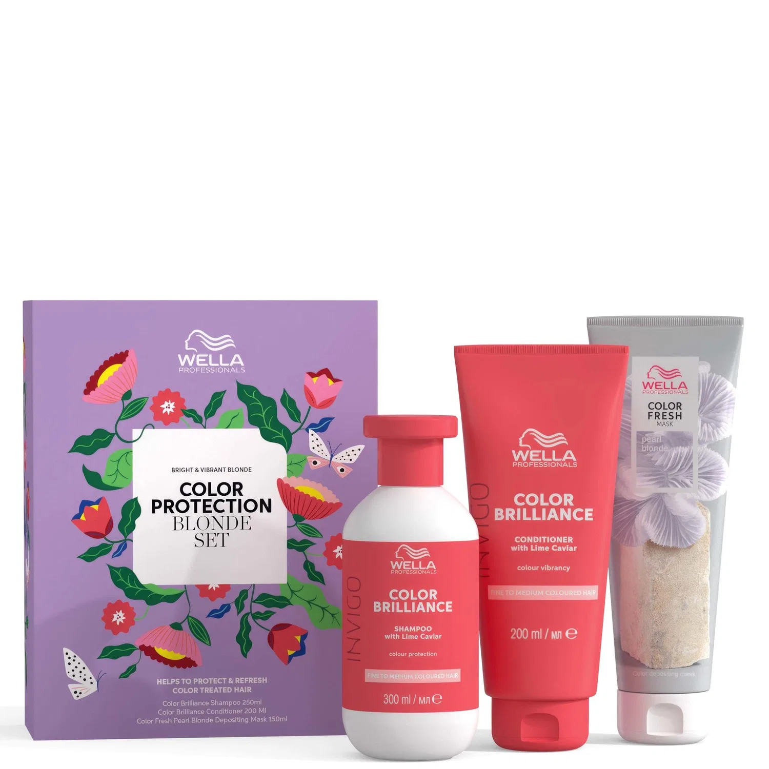 Защита цвета волос, набор для блондинок Wella Professionals Care