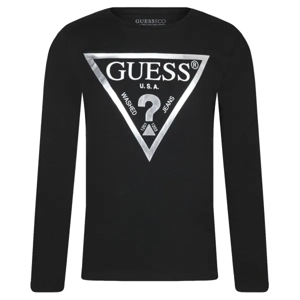 

Блузка стандартного кроя Guess, черный