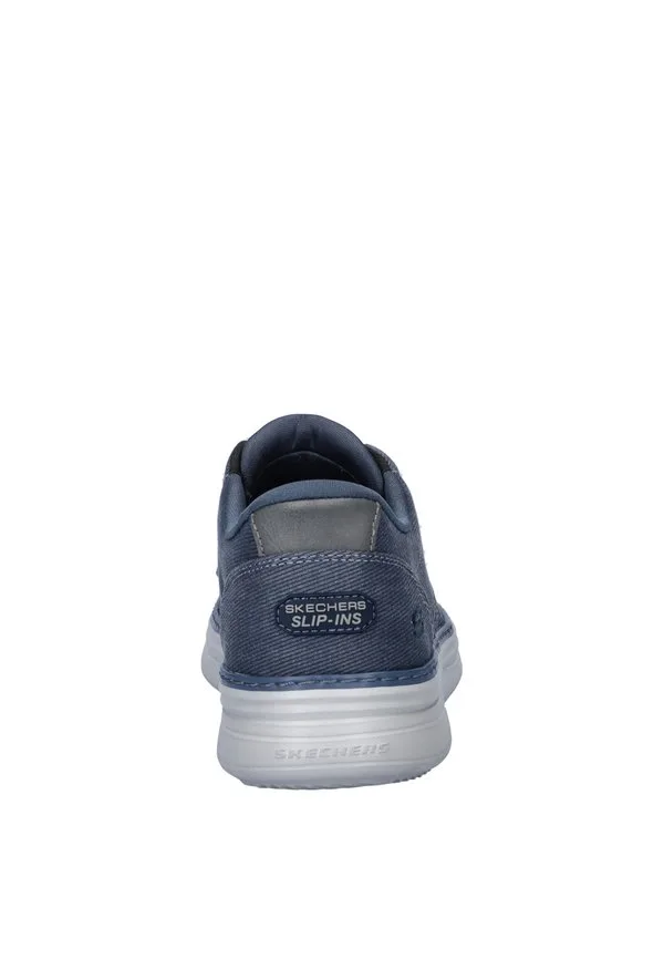 Слипоны skechers без рук, повседневные туфли на шнуровке hyland heren instapper Skechers, Blauw — фото 4
