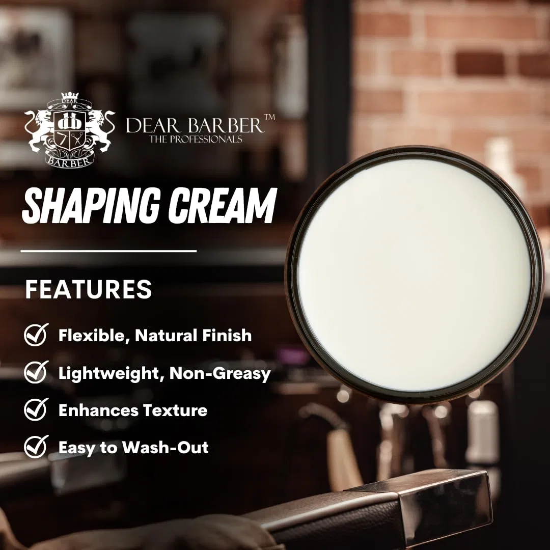 Мужской крем для укладки волос «Soft Hold Shaping Cream» от Dear Barber Dear Barber — фото 2