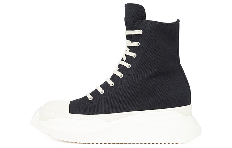 

Кроссовки Rick Owens Abstract High Top, черный / белый