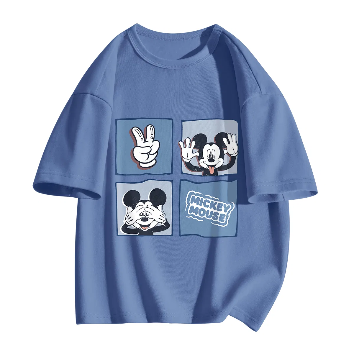 Футболка детская с Микки Маусом Disney голубая — фото 3