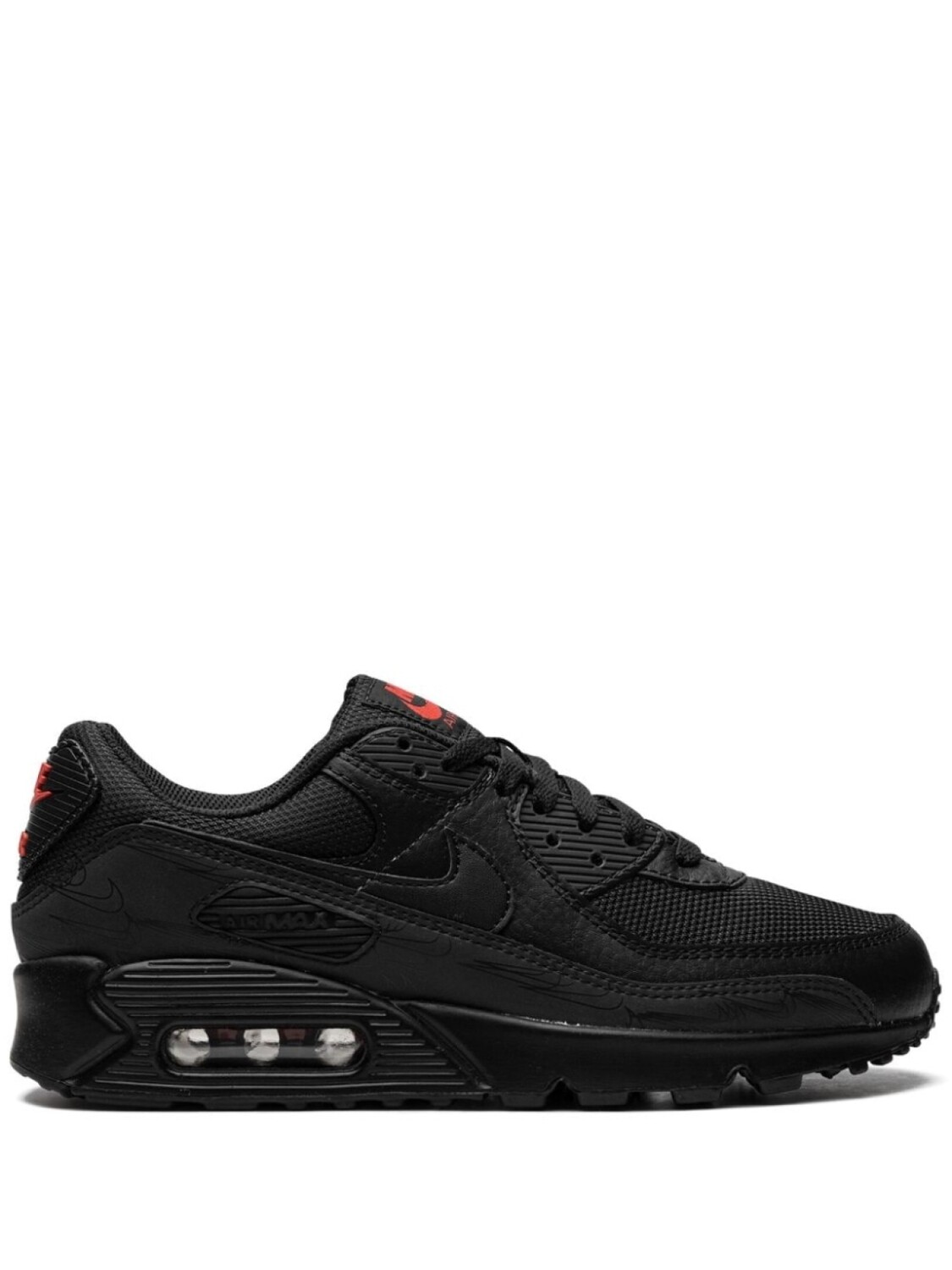 

Nike кроссовки Air Max 90 'Black Reflective', черный