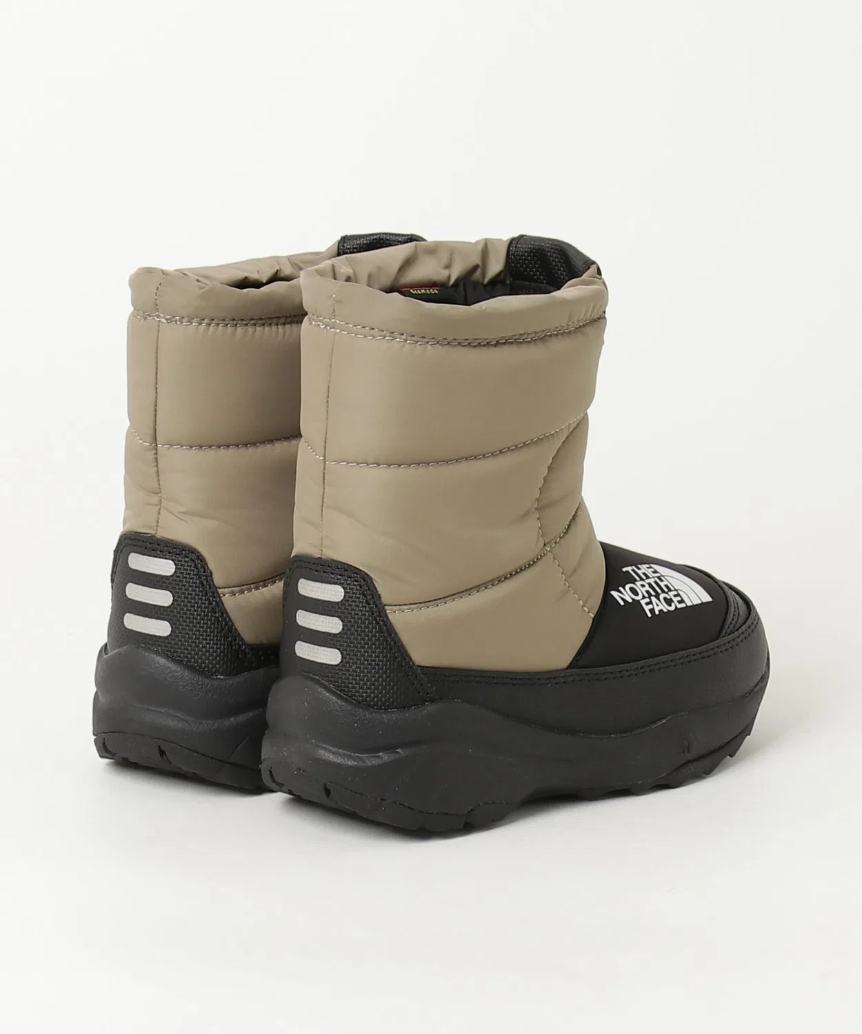 Зимние ботинки The North Face Nuptse Bootie VII детские бежевые — фото 2
