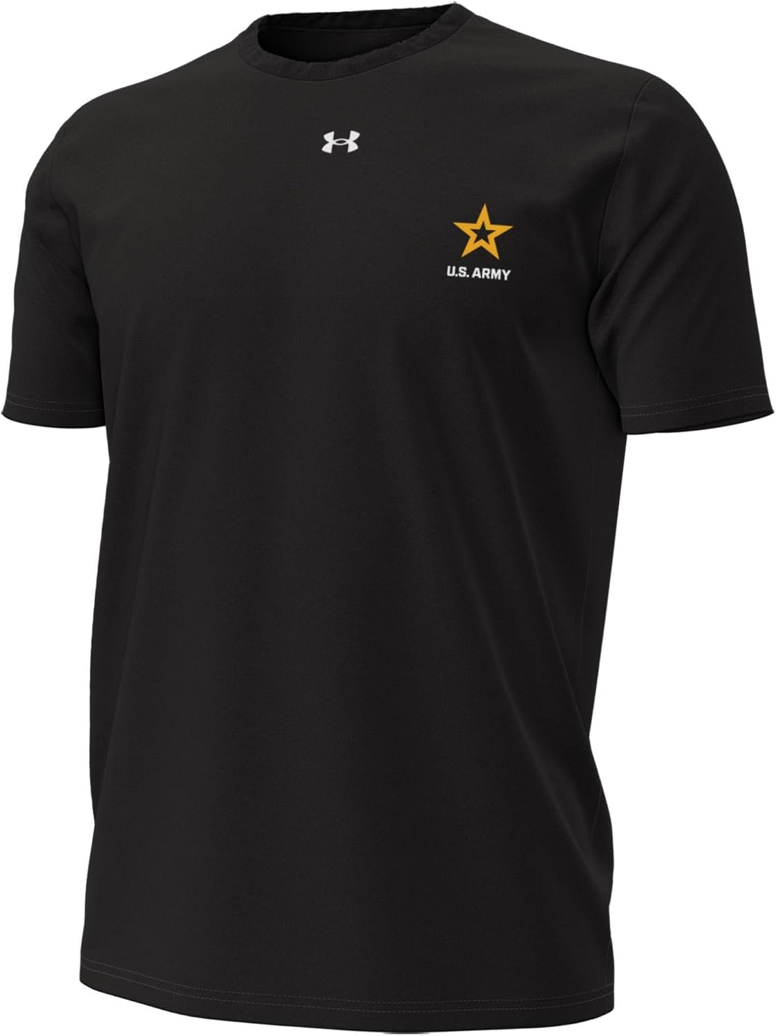 

Футболка с коротким рукавом из хлопка Under Armour US Army Performance, Black, Черный, Футболка с коротким рукавом из хлопка Under Armour US Army Performance, Black