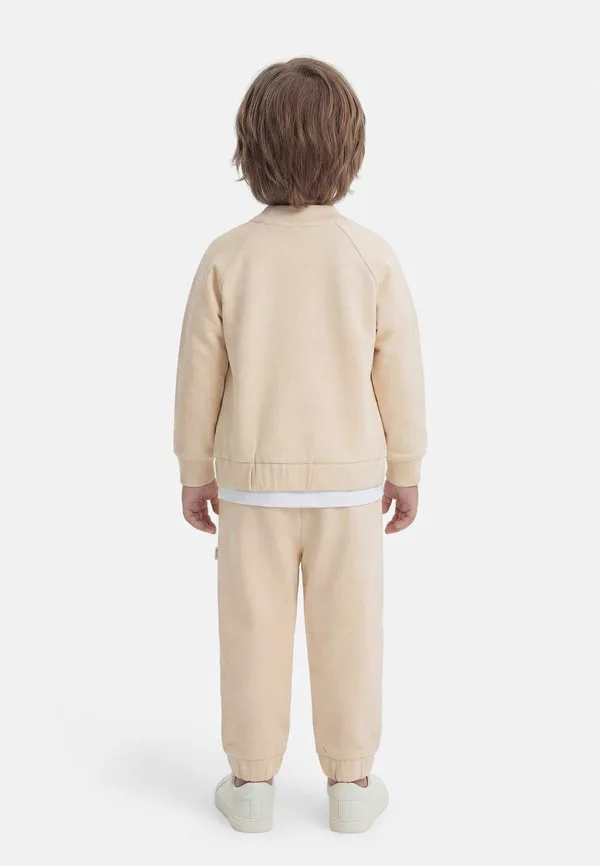 Футболка с принтом для новорожденных Boss Kidswear, New Beige — фото 2