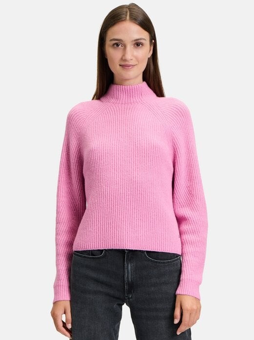 

Свитер крупной вязки Betty & Co, розовый