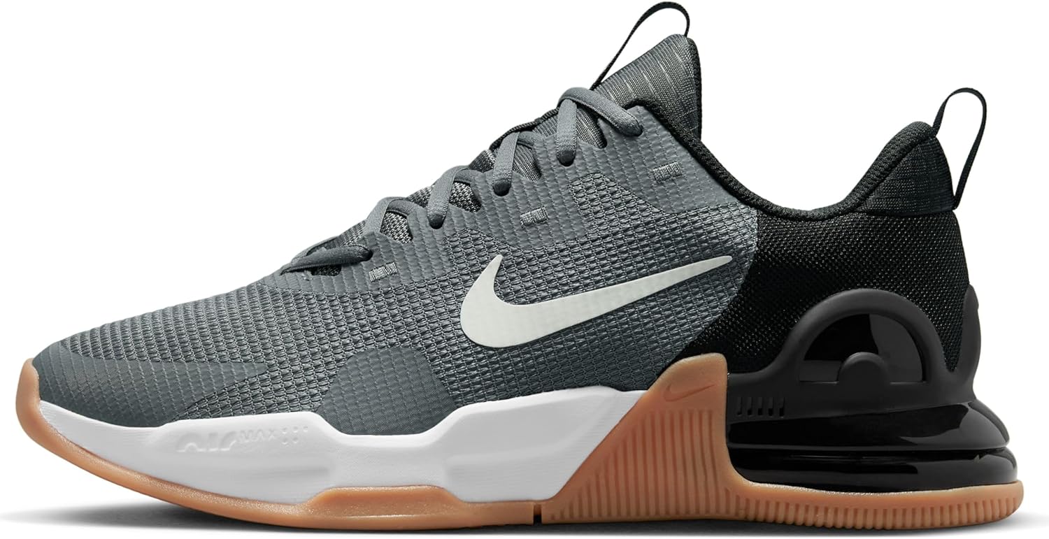 

Кроссовки Nike Air Max Alpha Trainer 5 для мужчин, Iron Grey Phantom Black Gum Med Brown