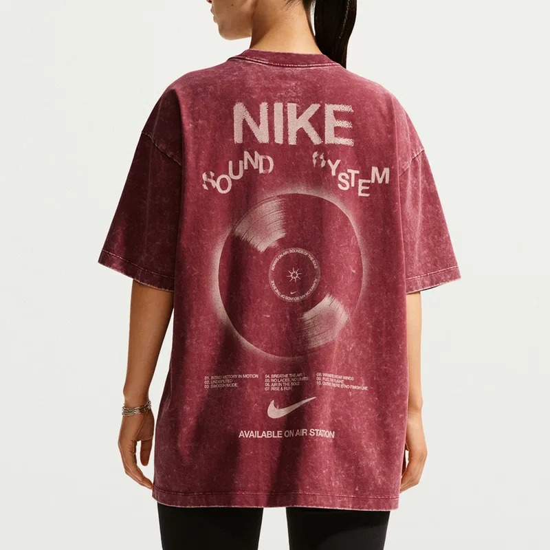 Футболка красная Nike — фото 4