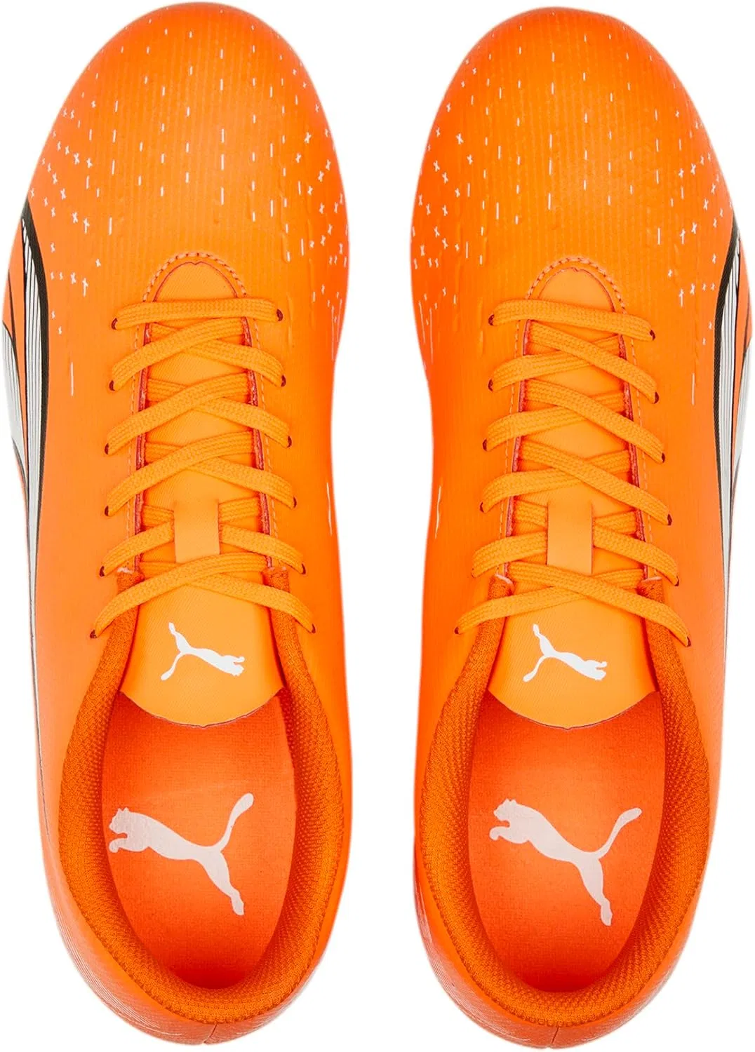 Женские кроссовки PUMA Ultra Play Firm для искусственного покрытия, 2-Ultra Orange Puma White Blue Glimmer — фото 4