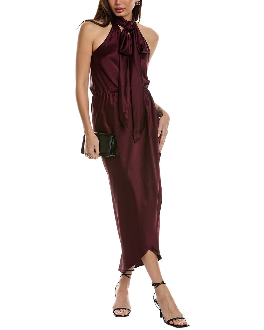 

Платье Рейсс Тайла Reiss, цвет burgundy