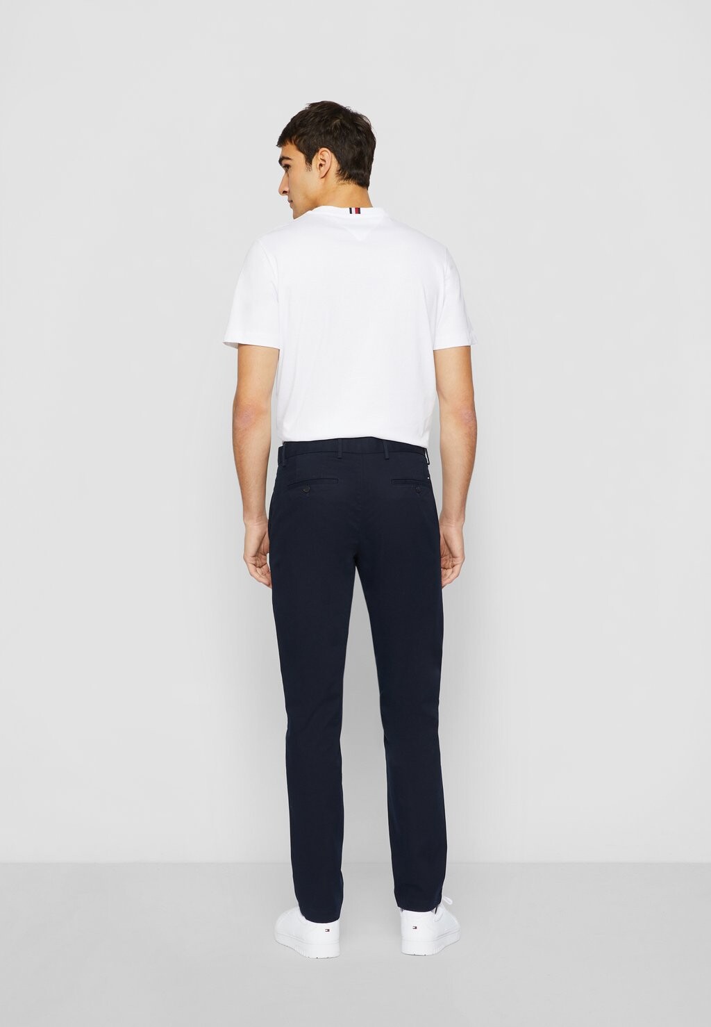 Холщовые брюки Core Denton Tommy Hilfiger, синий — фото 4